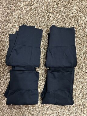 Black High-Waist Leggings